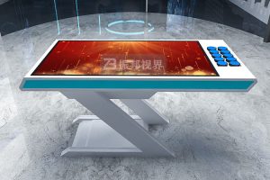 物體識別桌在企業館展示時，有哪些獨特形式能吸引更多觀眾關注？