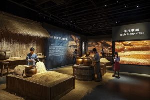現代科技賦能鄉村振興展廳，以數字交互重塑鄉村文化傳播新范式！