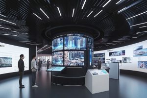 預算有限？高效現代化數字展廳設計方案，優化空間互動價值。