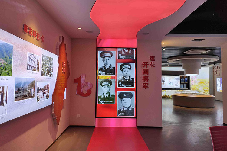 歷史文化展廳數字互動墻