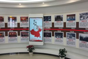 廉政展廳文化墻設計中，哪些交互多媒體應用能優化反腐展示？